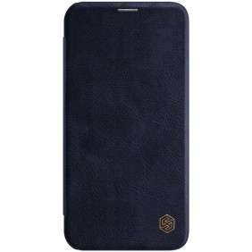 Husa pentru iPhone 12 mini - Nillkin QIN Leather Case - Blue