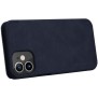 Husa pentru iPhone 12 mini - Nillkin QIN Leather Case - Blue