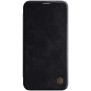 Husa pentru iPhone 12 / 12 Pro - Nillkin QIN Leather Case - Black