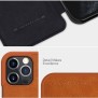 Husa pentru Phone 12 Pro Max - Nillkin QIN Leather Case - Blue