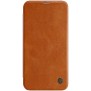 Husa pentru iPhone 12 Pro Max - Nillkin QIN Leather Case - Brown