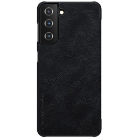 Husa pentru Samsung Galaxy S21 5G - Nillkin QIN Leather Case - Black