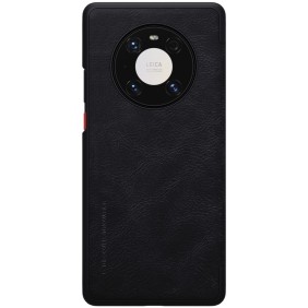 Husa pentru Huawei Mate 40 Pro - Nillkin QIN Leather Case - Black