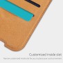Husa pentru Xiaomi Poco M3 - Nillkin QIN Leather Case - Red