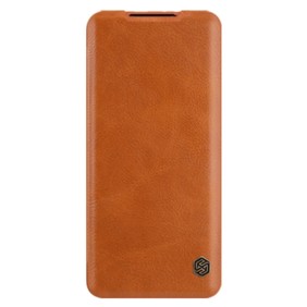 Husa pentru Xiaomi Poco M3 - Nillkin QIN Leather Case - Brown