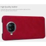 Husa pentru Xiaomi Mi 10T Lite 5G - Nillkin QIN Leather Case - Red