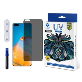 Folie pentru Huawei Mate 40 Pro - Lito 3D UV Glass - Privacy