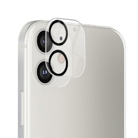 Folie pentru iPhone 12 - Lito S+ Camera Glass Protector - Black/Transparent
