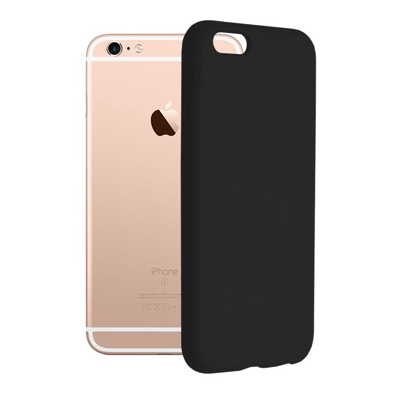 Husa pentru iPhone 6 / 6S - Techsuit Soft Edge Silicone - Black