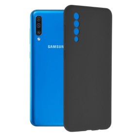 Husa pentru Samsung Galaxy A30s / A50 / A50s - Techsuit Soft Edge Silicone - Black