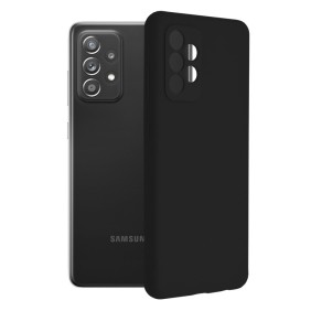Husa pentru Samsung Galaxy A72 4G / A72 5G - Techsuit Soft Edge Silicone - Black
