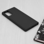 Husa pentru Samsung Galaxy Note 20 / Note 20 5G - Techsuit Soft Edge Silicone - Black