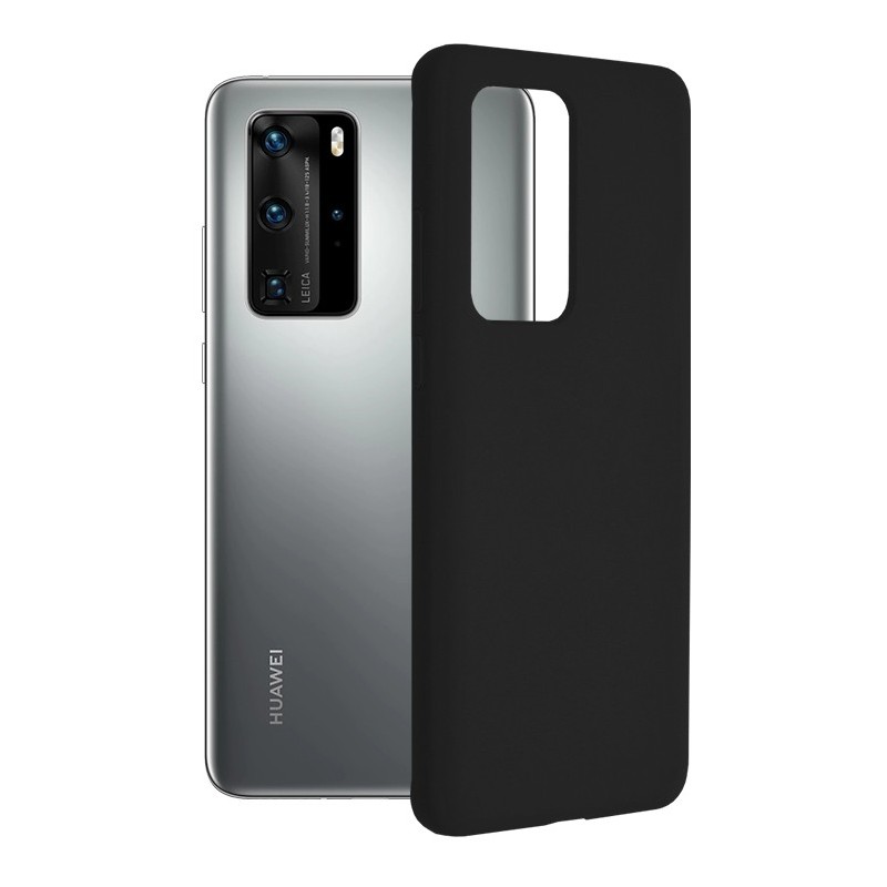 Husa pentru Huawei P40 Pro - Techsuit Soft Edge Silicone - Black