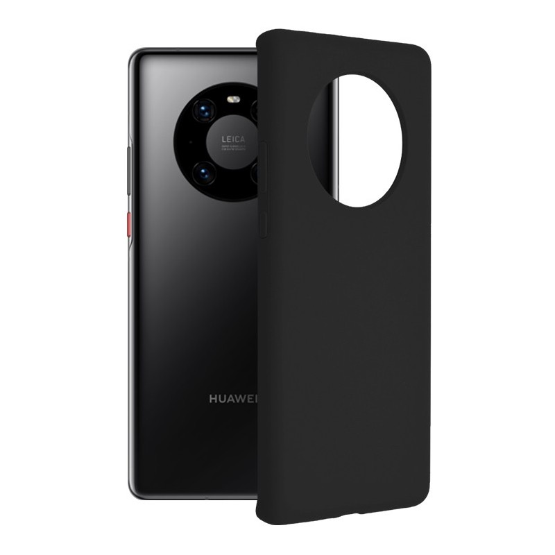 Husa pentru Huawei Mate 40 Pro - Techsuit Soft Edge Silicone - Black