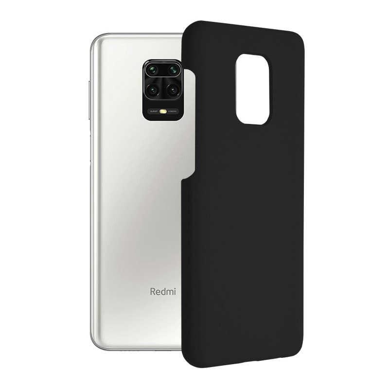 Husa pentru Xiaomi Redmi Note 9S / Note 9 Pro / Note 9 Pro Max - Techsuit Soft Edge Silicone - Black