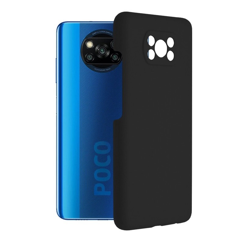 Husa pentru Xiaomi Poco X3 / Poco X3 NFC / Poco X3 Pro - Techsuit Soft Edge Silicone - Black