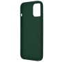 Husa pentru iPhone 12 Pro Max - Techsuit Soft Edge Silicone - Dark Green