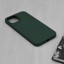 Husa pentru iPhone 12 Pro Max - Techsuit Soft Edge Silicone - Dark Green