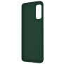 Husa pentru Samsung Galaxy S20 / S20 5G - Techsuit Soft Edge Silicone - Dark Green