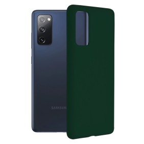 Husa pentru  Samsung Galaxy S20 FE 4G / S20 FE 5G - Techsuit Soft Edge Silicone - Dark Green