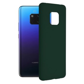 Husa pentru Huawei Mate 20 Pro - Techsuit Soft Edge Silicone - Dark Green