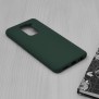 Husa pentru Xiaomi Redmi Note 9 / Redmi 10X 4G - Techsuit Soft Edge Silicone - Dark Green