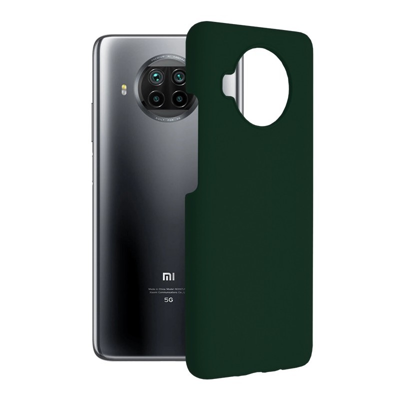 Husa pentru Xiaomi Mi 10T Lite 5G - Techsuit Soft Edge Silicone - Dark Green