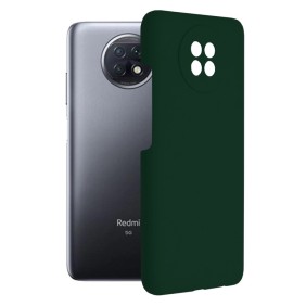 Husa pentru Xiaomi Redmi Note 9T 5G - Techsuit Soft Edge Silicone - Dark Green
