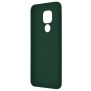 Husa pentru Motorola Moto E7 Plus / Moto G9 Play - Techsuit Soft Edge Silicone - Dark Green