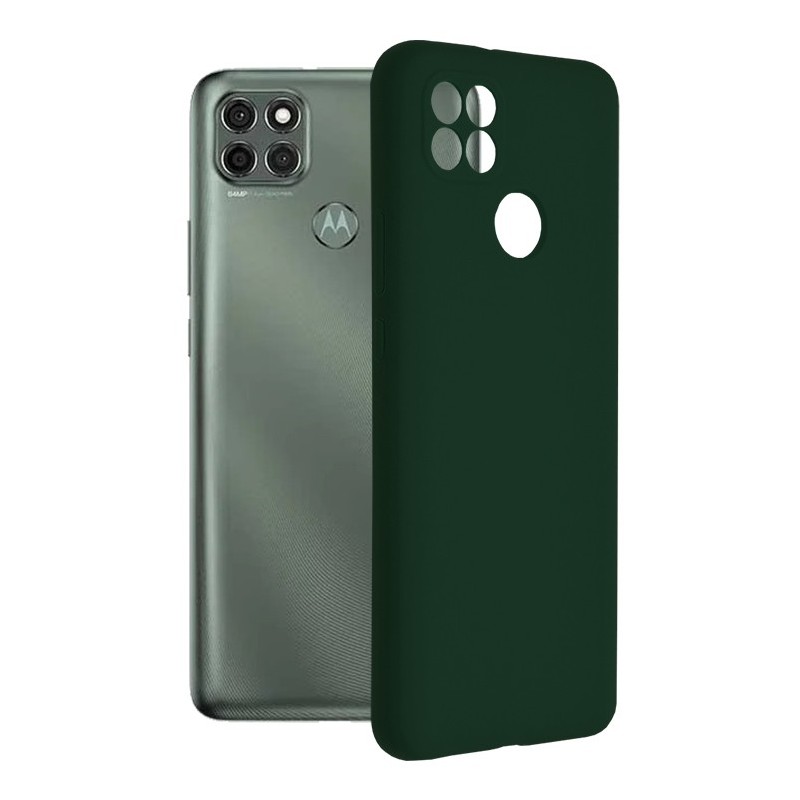 Husa pentru Motorola Moto G9 Power - Techsuit Soft Edge Silicone - Dark Green