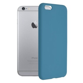 Husa pentru iPhone 6 Plus / 6s Plus - Techsuit Soft Edge Silicone - Denim Blue