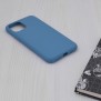 Husa pentru iPhone 11 Pro - Techsuit Soft Edge Silicone - Denim Blue