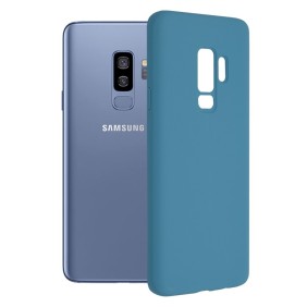 Husa pentru Samsung Galaxy S9 Plus - Techsuit Soft Edge Silicone - Denim Blue