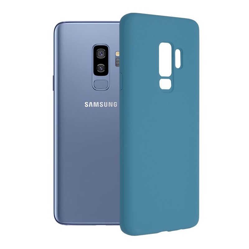 Husa pentru Samsung Galaxy S9 Plus - Techsuit Soft Edge Silicone - Denim Blue