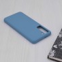 Husa pentru Samsung Galaxy S21 5G - Techsuit Soft Edge Silicone - Denim Blue