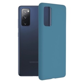 Husa pentru Samsung Galaxy S20 FE 4G / S20 FE 5G - Techsuit Soft Edge Silicone - Denim Blue