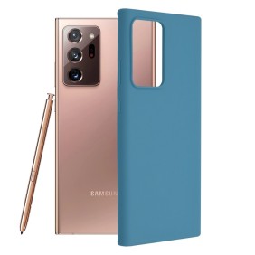 Husa pentru Samsung Galaxy Note 20 Ultra / Note 20 Ultra 5G - Techsuit Soft Edge Silicone - Denim Blue