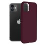 Husa pentru iPhone 11 - Techsuit Soft Edge Silicone - Plum Violet