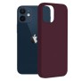 Husa pentru iPhone 12 mini - Techsuit Soft Edge Silicone - Plum Violet