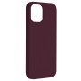 Husa pentru iPhone 12 mini - Techsuit Soft Edge Silicone - Plum Violet