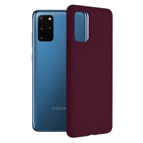 Husa pentru Samsung Galaxy S20 Plus 4G / S20 Plus 5G - Techsuit Soft Edge Silicone - Plum Violet