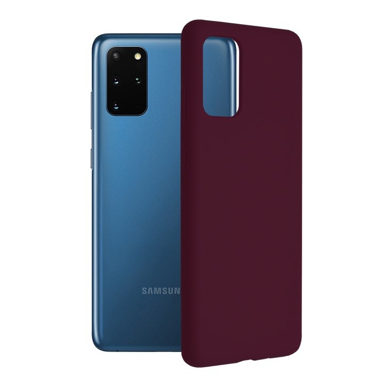 Husa pentru Samsung Galaxy S20 Plus 4G / S20 Plus 5G - Techsuit Soft Edge Silicone - Plum Violet