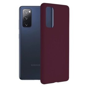Husa pentru Samsung Galaxy S20 FE 4G / S20 FE 5G - Techsuit Soft Edge Silicone - Plum Violet