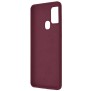 Husa pentru Samsung Galaxy A21s - Techsuit Soft Edge Silicone - Plum Violet