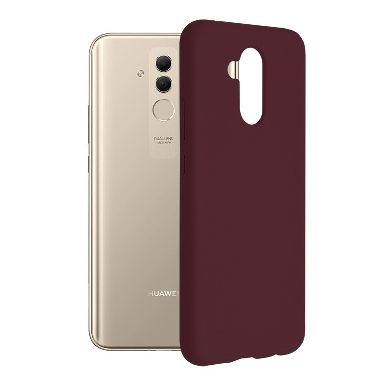 Husa pentru Huawei Mate 20 Lite - Techsuit Soft Edge Silicone - Plum Violet