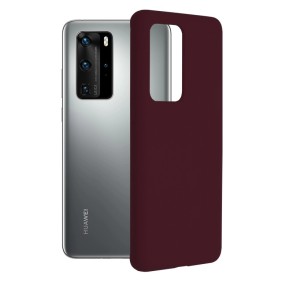 Husa pentru Huawei P40 Pro - Techsuit Soft Edge Silicone - Plum Violet