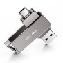Stick de Memorie USB, Type-C 64GB - Usams (US-ZB200) - Iron Gray