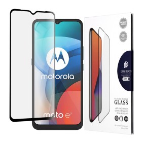 Folie pentru Motorola Moto E7 - Dux Ducis Tempered Glass - Black