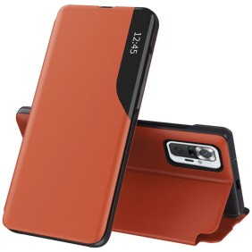 Husa pentru Xiaomi Redmi Note 10 Pro / Note 10 Pro Max - Techsuit eFold Series - Orange