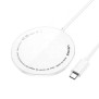 Incarcator Wireless MagSafe 15W - USAMS Super Thin (US-CD155) - White